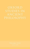 Oxford Studies in Ancient Philosophy, Volume 58