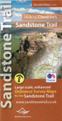 Walking Cheshire's Sandstone Trail - OS Map Book