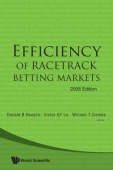 Efficiency Of Racetrack Betting Markets (2008 Edition)
