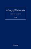 History of Universities Volume XXXIII/2