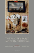 Places of Early Modern Criticism