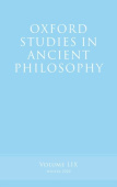 Oxford Studies in Ancient Philosophy, Volume 59