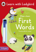 First Words: A Learn with Ladybird Wipe-Clean Activity Book 3-5 years