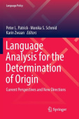 Language Analysis for the Determination of Origin