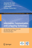 Information, Communication and Computing Technology