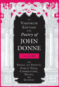 Variorum Edition of the Poetry of John Donne, Volume 4.2