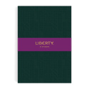 Liberty Dark Green Tudor A5 Embossed Journal