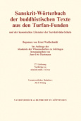 Sanskrit-Worterbuch der buddhistischen Texte aus den Turfan-Funden. Lieferung 27