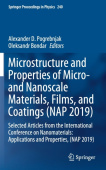 Microstructure and Properties of Micro- and Nanoscale Materials, Films, and Coatings (NAP 2019)