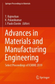 Advances in Materials and Manufacturing Engineering
