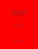 Essays on Three Iranian Language Groups
