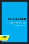 Greek Skepticism