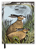 Angela Harding: Rathlin Hares (Blank Sketch Book)