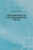 Significance of the Commonwealth, 1965–90