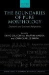 Boundaries of Pure Morphology