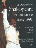 Directory of Shakespeare in Performance Since 1991