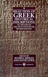 Selection of Greek Historical Inscriptions to the End of the Fifth Century BC