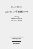 Acts of God in History