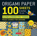 Origami Paper 100 Sheets Sunflower Patterns 6" (15 cm)