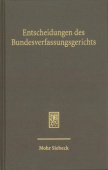 Entscheidungen des Bundesverfassungsgerichts (BVerfGE)