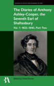 Diaries of Anthony Ashley-Cooper, the Seventh Earl of Shaftesbury