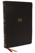 NKJV Holy Bible, Super Giant Print Reference Bible, Brown Bonded Leather, 43,000 Cross References, Red Letter, Thumb Indexed, Comfort Print: New King 