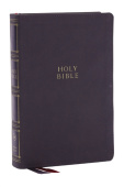 KJV Holy Bible: Compact Bible with 43,000 Center-Column Cross References, Gray Leathersoft, Red Letter, Comfort Print (Thumb Indexing): King James Ver