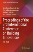 Proceedings of the 3rd International Conference on Building Innovations