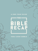 Bible Recap – A One–Year Guide to Reading and Understanding the Entire Bible, Deluxe Edition – Sage Floral Imitation Leather