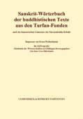 Sanskrit-Worterbuch der buddhistischen Texte aus den Turfan-Funden