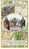 Cambridgeshire 1611 - 1836 - Fold Up Map that includes Four Historic Maps of Cambridgeshire, John Speed's County Map of 1611, Johan Blaeu's County Map