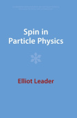 Spin in Particle Physics