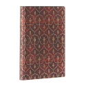Red Velvet Midi Lined Softcover Flexi Journal (Elastic Band Closure)