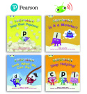 Learn to Read at Home with Bug Club Phonics Alphablocks: Phase 3/4 - Reception term 2 and 3 (4 fiction books) Pack B