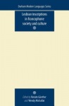 Lesbian Inscriptions in Francophone Society and Culture