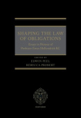 Shaping the Law of Obligations