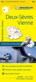Deux-Sevres, Vienne - Michelin Local Map 322