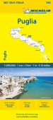 Puglia - Michelin Local Map 363