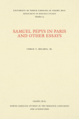 Samuel Pepys in Paris and Other Essays