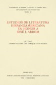 Estudios De Literatura Hispanoamericana En Honor a Jose J. Arrom