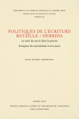 Politiques De L'ecriture Bataille / Derrida