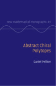 Abstract Chiral Polytopes