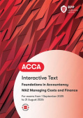 FIA Managing Costs and Finances MA2