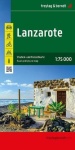 Lanzarote Road and Leisure Map