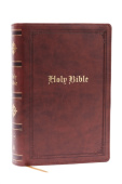 KJV Holy Bible: Personal Size Giant Print, Brown Leathersoft, Red Letter, Comfort Print: King James Version