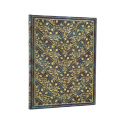 2026 Wildflower Song Ultra 12-month Verso Hardcover Flexi Dayplanner 2026 (Elastic Band Closure)