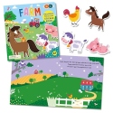 Silicone Sticker Book - Farm
