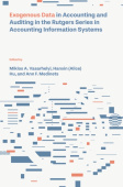 Exogenous Data in Accounting and Auditing in the Rutgers Series in Accounting Information Systems