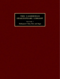 Cambridge Shakespeare Library 3 Volume Hardback Set