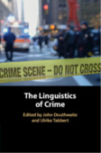 Linguistics of Crime